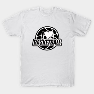 I Heart Basketball T-Shirt